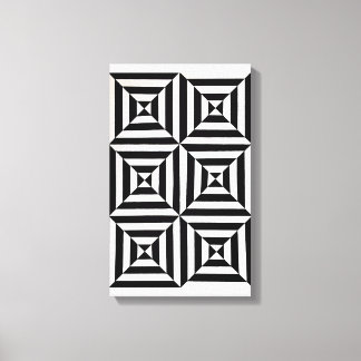 Original Geometric Design by Dominic Joyce Canvas Print