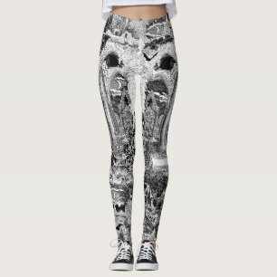 Original Gothic Vampires Crypt Graves Bats Skulls Leggings