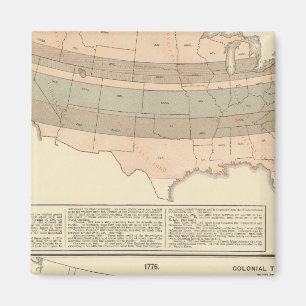 Original grants of 1776 settled area magnet