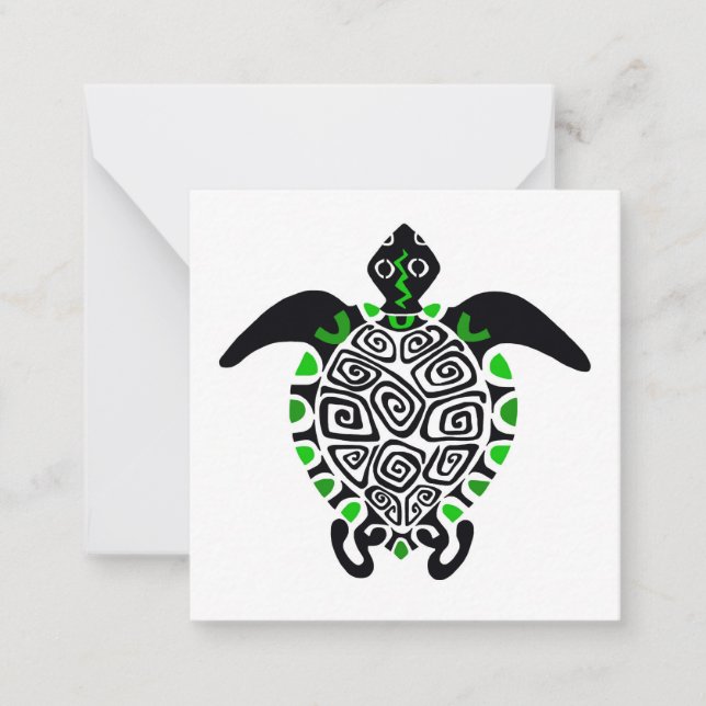 Original graphic  - Sea TURTLE- Conservation - Card (Front)