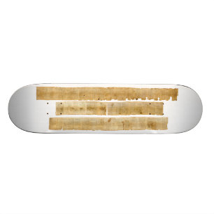 ORIGINAL Great Isaiah Scroll Dead Sea Scrolls Skateboard