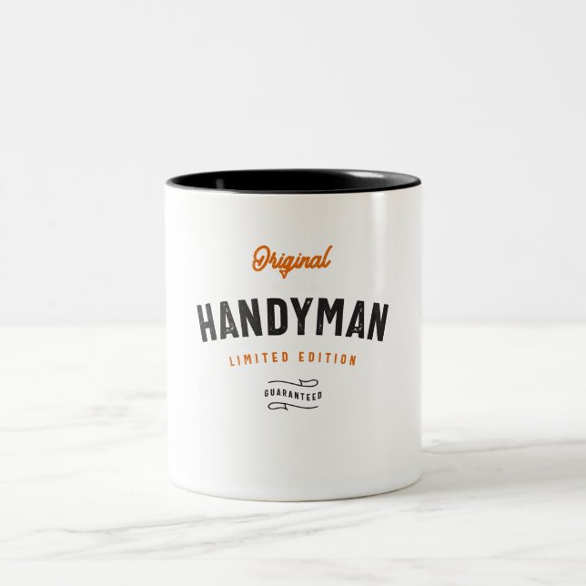 Original Handyman Limited Edition Two-Tone Coffee Mug (Center)