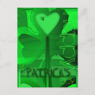 Original Happy St Patrick's Day Postcard