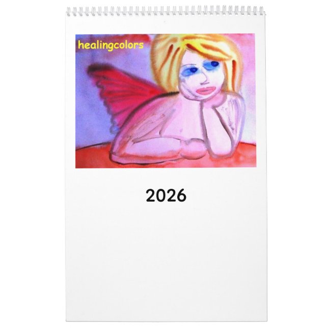 original healingcolors calendar 2026 (Cover)