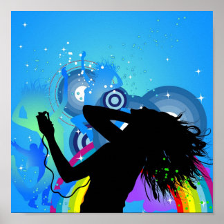 Original hip hop retro poster