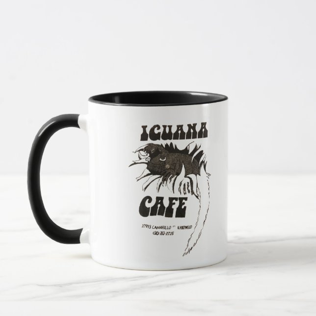 Original Iguana Cafe Mug (Left)