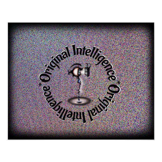 Original Intelligence (O.I.) Poster (Front)