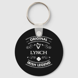 Original Irish Legend - Lynch Irish Family Name Keychain