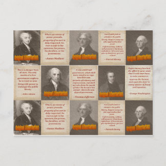 Original Libertarians Post Card