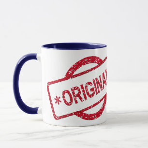Original Logo Round Circle Brand Embossed Mug