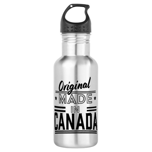 Original Made in Canada logo 532 Ml Water Bottle (Front)