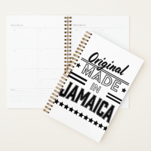 Original made in Jamaica Planner