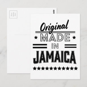 Original made in Jamaica Postcard