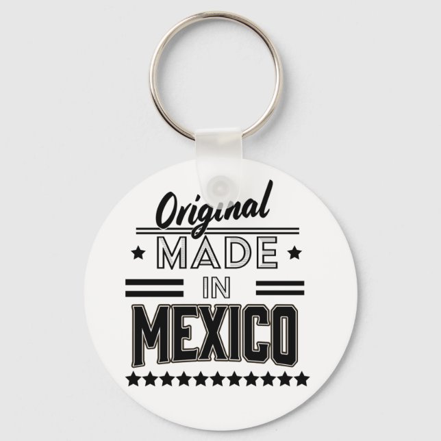 Original made in Mexico Keychain (Front)