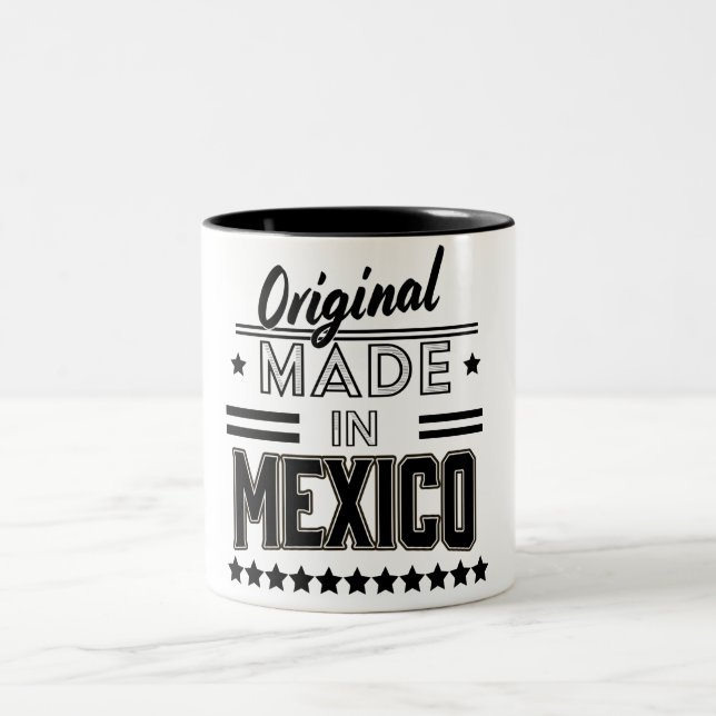 Original made in Mexico Two-Tone Coffee Mug (Center)