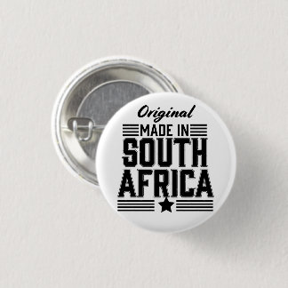 Original made in South Africa 1 Inch Round Button