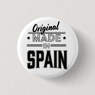 Original made in Spain 1 Inch Round Button