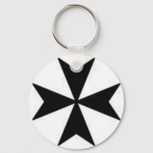 Original Maltese Cross Keychain