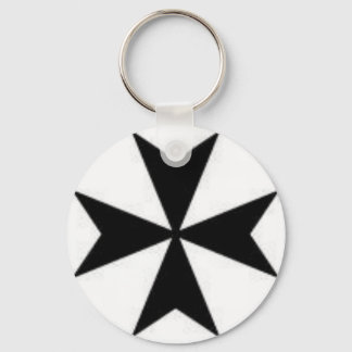 Original Maltese Cross Keychain