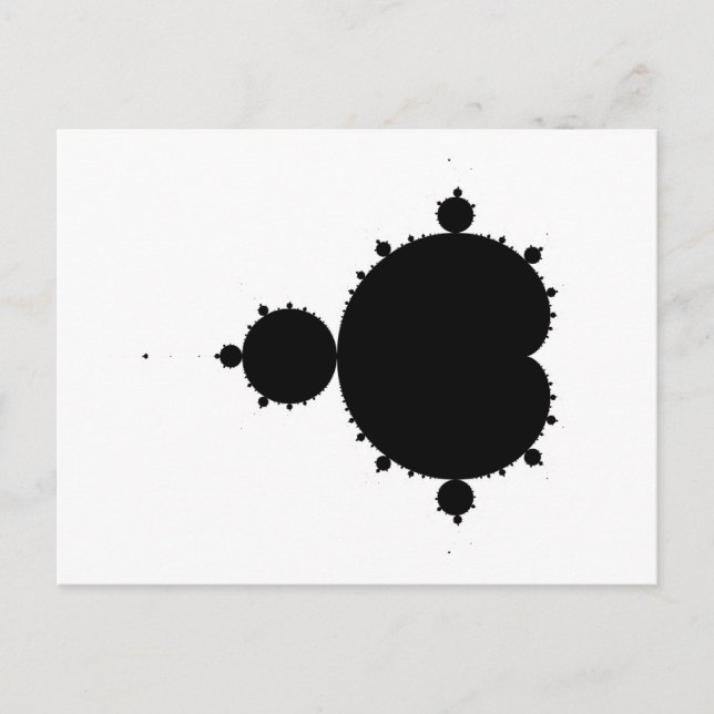Original Mandelbrot Set 01 - Carte Postale Fractal (Devant)
