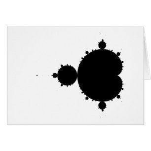 Original Mandelbrot Set 01 - Fractal Card