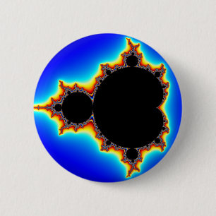 Original Mandelbrot Set 03 - Fractal 2 Inch Round Button