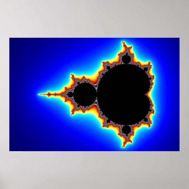 Original Mandelbrot Set 03 - Fractal Poster (Front)