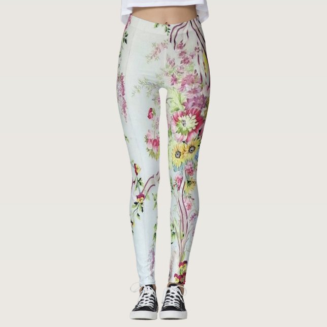 Original  Marie Antoinette Boudoir Versailles Leggings (Front)
