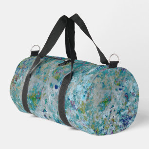 Original Modern One Of A Kind Abstract Art Design Duffle Bag