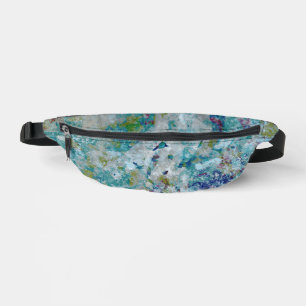 Original Modern One Of A Kind Abstract Art Design Fanny Pack