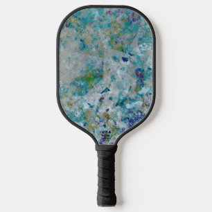 Original Modern One Of A Kind Abstract Art Design Pickleball Paddle