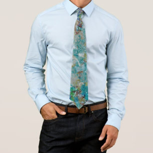 Original Modern One Of A Kind Abstract Art Design Tie