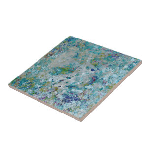 Original Modern One Of A Kind Abstract Art Design Tile