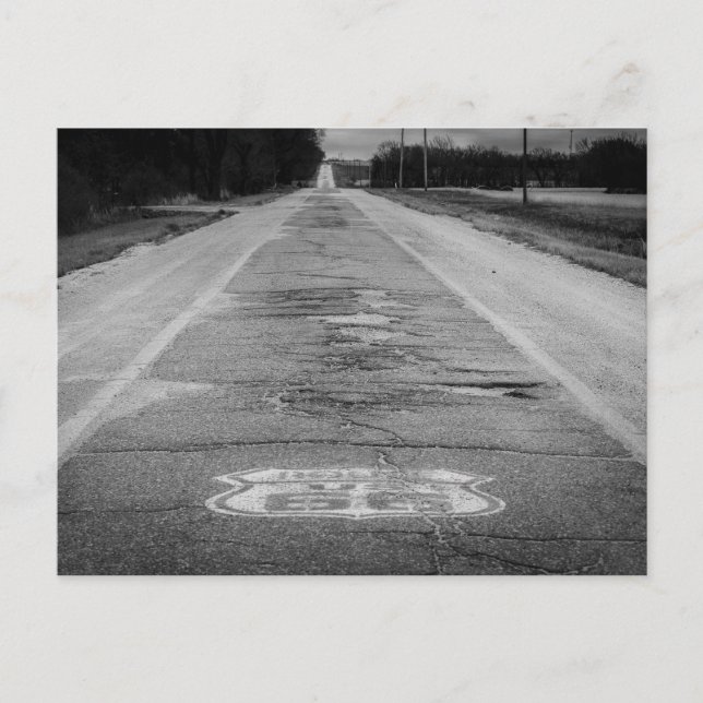 Original Mother Road Postcard (Front)