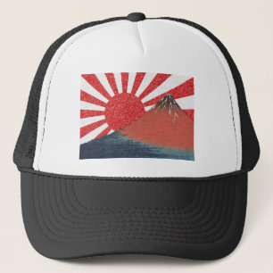 Original Mount Fuji Design Trucker Hat