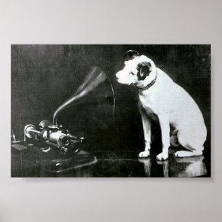 Original Nipper Poster
