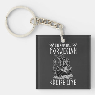 Original Norwegian Cruise Line - Nostalgic Voyage  Keychain