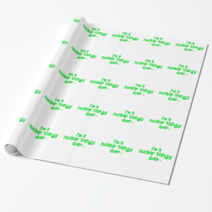 Original Nuclear Design Wrapping Paper