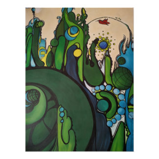 Original Painting Reproduction - Our Authorship Poster