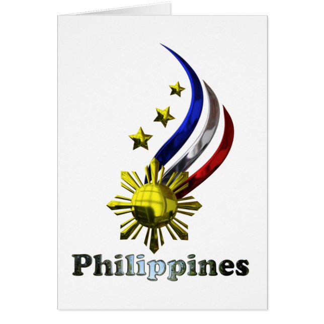 Original Philippine Logo. Mabuhay Pilipinas ! (Front)