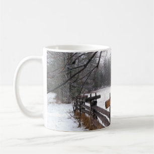 Original Photo- Snowy Winter Scenery Coffee Mug