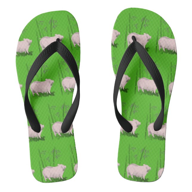 Original Pig Bamboos 1 Choose colour Man Flip F Flip Flops (Footbed)