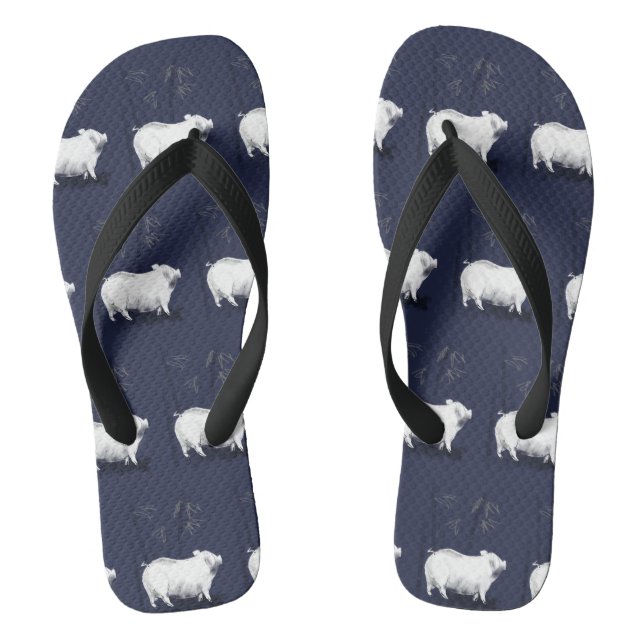 Original Pig Bamboos 2 Choose colour Man Flip F Flip Flops (Footbed)