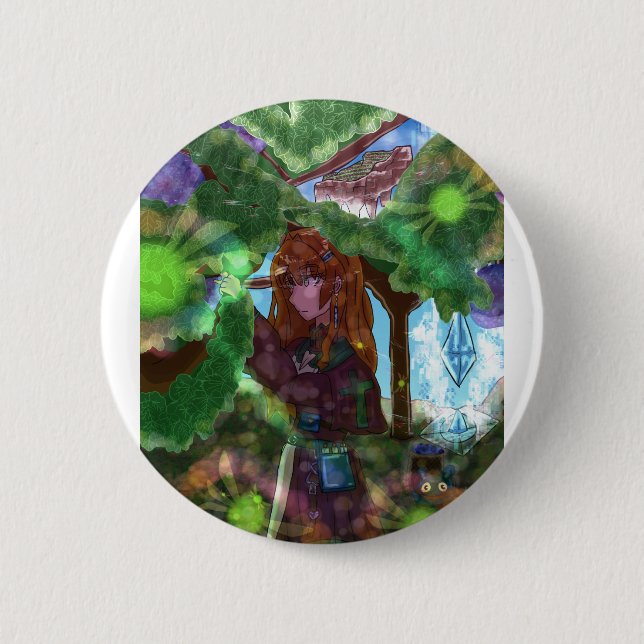 original product 2 inch round button (Front)