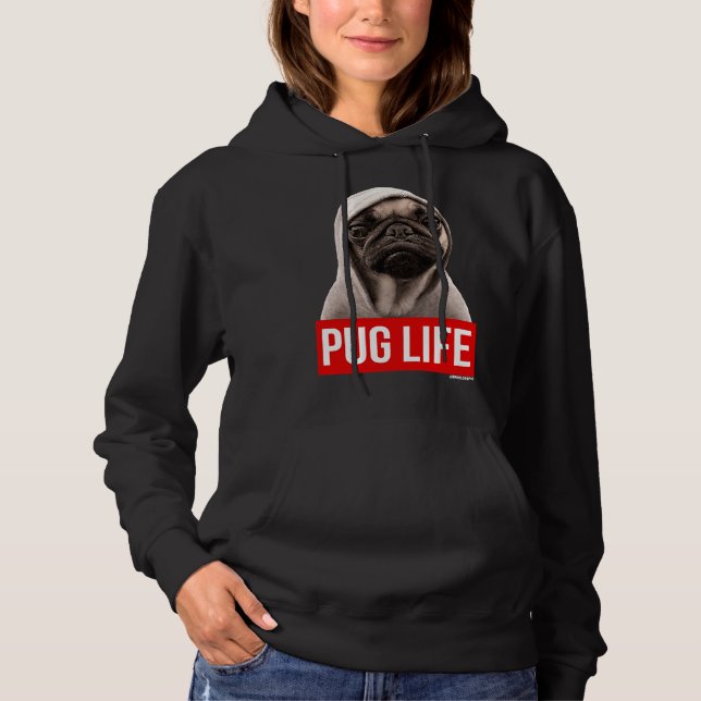 Original Pug Life Pug Classic T-Shirt 1 Hoodie (Front)