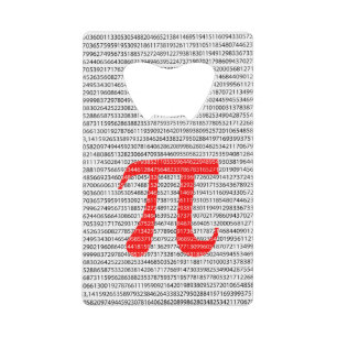 Original red number pi day mathematical symbol wallet bottle opener