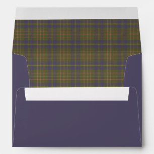 Original Scottish Campbell Hunting Ancient Tartan Envelope