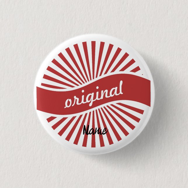 Original Sign Logo Thunder_Cove  1 Inch Round Button (Front)