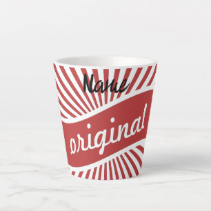 Original Sign Logo Thunder_Cove Latte Mug