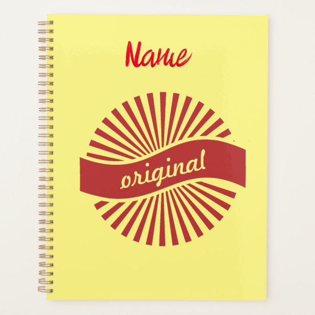 Original Sign Logo Thunder_Cove  Planner (Front)